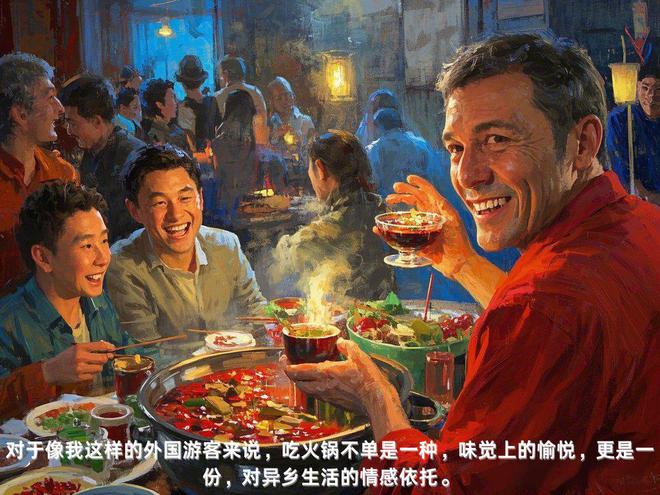 国文化：外国小哥感受成都火锅隐藏的魅力！PG电子游戏麻将胡了西方媒体未曾揭露的中(图4)