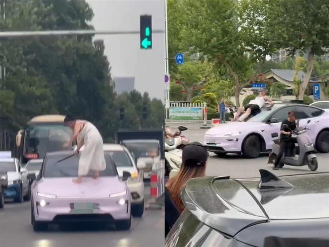 车通报：系精神病发作家属愿意承担赔偿麻将胡了网址女子持械当街打砸多辆轿(图3)